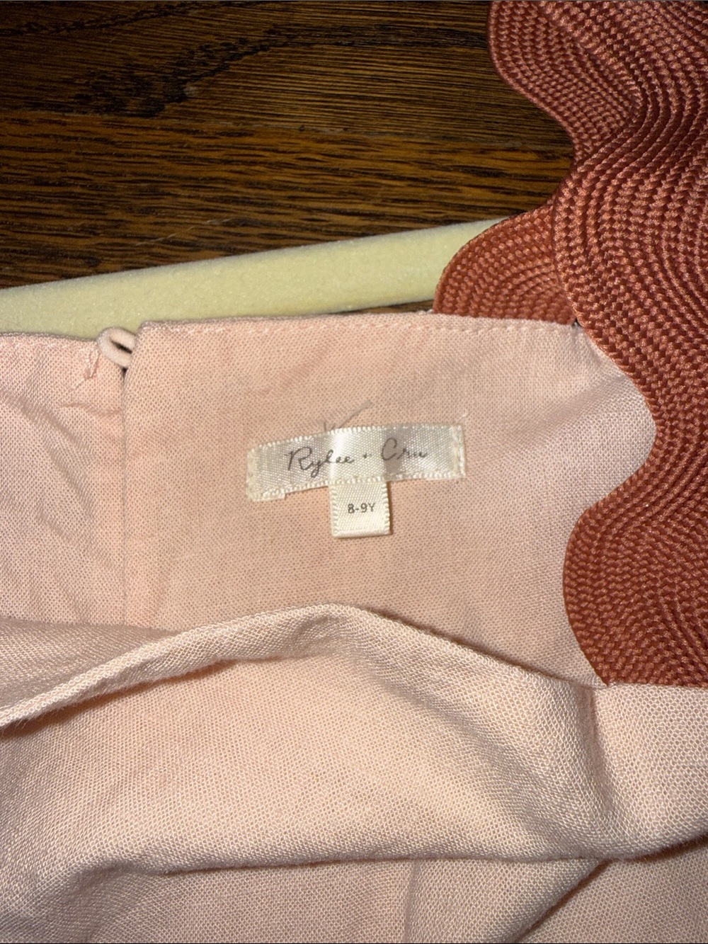 8/8Y Rylee + Cru Ric Rac Dress - Picture 6 of 6
